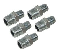 Sealey PCL Reducing Union 3/8"BSPT to 1/4"BSPT - Pack of 5