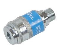 Sealey PCL Safeflow Safety Coupling Body Male 3/8"BSPT