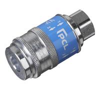 Sealey PCL Safety Air Line Coupling BSP Female Thread 1/4" BSP Pack of 1