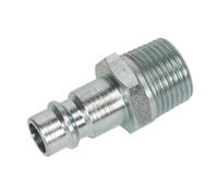 Sealey AC83 Screwed Adaptor Male 3/8inBspt Pack Of 2