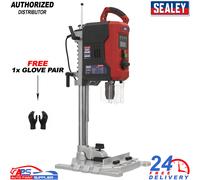 Sealey PDM10B Digital Display Pillar Drill 720W Bench Mount With 1x Glove Pair
