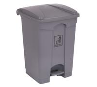 Sealey Pedal Bin 45ltr Plastic Bin Professional Work Equipment BM60