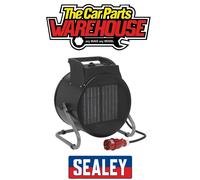 Sealey PEH9001 Industrial PTC Fan Heater, 9000W, 415V, 3PH, Black