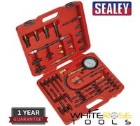 Sealey Petrol and Diesel Master Compression Test Kit Car Van Testing Set
