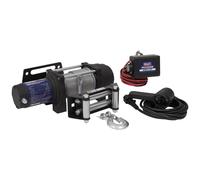 Sealey PH12545 12v Geared Winch with Brake 450Kg