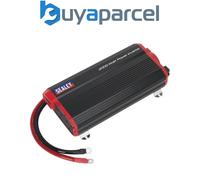 Sealey PI2000 Power Inverter Modified Sine Wave 2000W 12V Dc - 230V ~ 50Hz