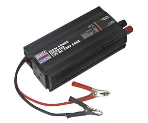 Sealey PI500 Power Inverter 500W 12V DC - 230V 50Hz
