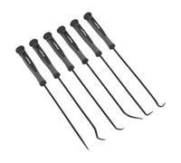 Sealey Pick & Hook Set 6 Pcs Extra-Long With Black Finished Steel Shafts S01104