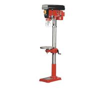 Sealey Pillar Drill Floor 16-Speed 1630mm Height 650W/230V Gdm200F