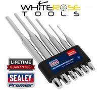 Sealey AK9128 6 Pce Parallel Pin Punch Set Diameter 2-8mm