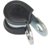 Sealey PCJ10 P-Clip Rubber Lined Ø10mm Pack of 25