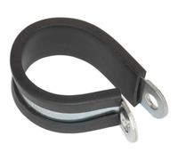 Sealey PCJ32 P-Clip Rubber Lined Ø32Mm Pack Of 25