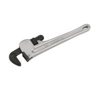 Sealey Pipe Wrench European Pattern 350mm Aluminium Alloy Pipe Wrenches AK5108
