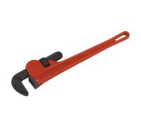 Sealey Pipe Wrench With Hanging Hole European Pattern 450mm Cast Steel AK5105