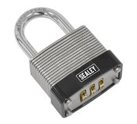 Sealey PL301C Steel Body Combination Padlock 40mm
