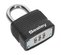 Sealey PL301C Steel Body Combination Padlock 40mm