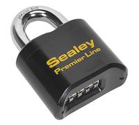 Sealey PL603 Steel Body Combination Padlock 62Mm