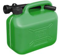 Sealey Plastic Fuel Can 5l Green