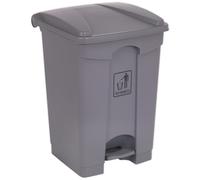 Sealey Pedal Bin BM60 45L Plastic Grey