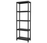 Sealey Plastic Racking Unit 5 Shelves 25kg Per Level 610 x 310 x 1700mm APPR5