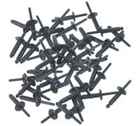 Sealey Plastic Rivets Ø6.3 x 25.2mm Pack of 50