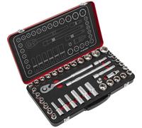 Premier Socket Set 1/2"Sq Drive 40pc - Metric/Imperial - Premier Platinum Series