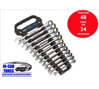 Sealey Combination Ratchet Spanner Set, 12pc - Platinum Series - AK63949