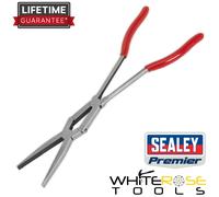 Sealey Flat Nose Pliers AK8590 – Double-Joint Long Reach 335 mm
