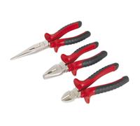 Sealey Pliers Set 3 Piece Pliers Set Professional Work Equipment AK8521