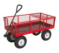 Sealey Pneumatic Tyre Platform Trolley Truck