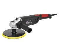 Sealey Polisher Digital 180mm 1100W/230V Lightweight 2M Mains Cable Er1700Pd