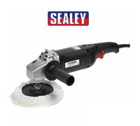 SEALEY Electric MS900PS 6 Speed 170mm 1300w Sander Polisher & Polishing Bonnet