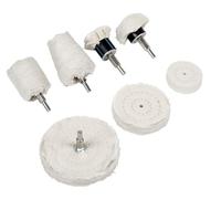 Sealey Polishing Wheel Set BGPW08 – 8pc Kit for Drills