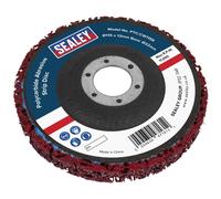 Sealey Polycarbide Abrasive Strip Disc Red 115 x 13 x 22mm