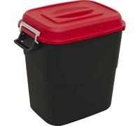 Sealey Polypropylene Refuse/Storage Bin 75l Red