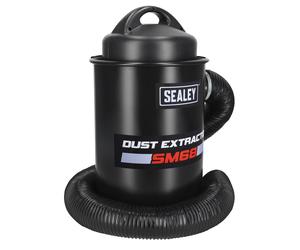 Sealey Portable Dust Extractor 50L 1200W 230V With Hose & ADAPTOR SET SM68