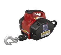 Sealey Portable Handheld 240v Electric Winch 500Kg