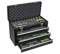 Sealey Portable Tool Chest 3 Drawer with 98pc Tool Kit 510 x 225 x 320mm S01266