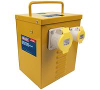 Sealey Portable Vented Transformer WST5000MV/2 – 5kVA 240V to 110V, 16/32A Outlets