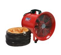 Sealey Portable Ventilator 300mm with 5m Ducting VEN300