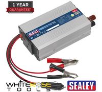 Sealey Power Inverter Pure Sine Wave 300W 12V DC - 230V ~ 50Hz Car Caravan Boat