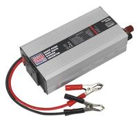 Sealey Power Inverter Pure Sine Wave Usb Outlet 600W 12V Dc - 230V 50Hz Psi600