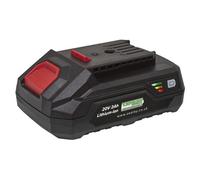 Sealey Power Tool Battery 20V 2Ah Sv20 Series Lithium-Ion Cp20Vbp2