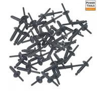 Sealey PR002 Plastic Rivet Ø6.3 X 25.2Mm Pack Of 50