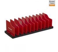 Sealey Pliers Rack PR01 10-Bay Red 250mm