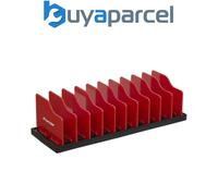 Sealey Pliers Rack PR01 10-Bay Red 250mm