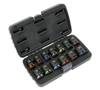 Sealey AK5617M Impact Socket Set 13Pc 1/2inSq Drive Metric