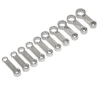 Sealey Premier 10 Piece 3/8in Drive Torque Adaptor Spanner Set Metric 10 - 19mm