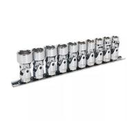 Sealey Premier 10 Piece 3/8in Drive Universal Joint Socket Set 10 - 19mm AK2710