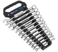 Sealey Combination Spanner Set Anti-Slip, 12pc Metric - Platinum Series - AK63950